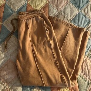 PINK Victoria's Secret Tan Joggers